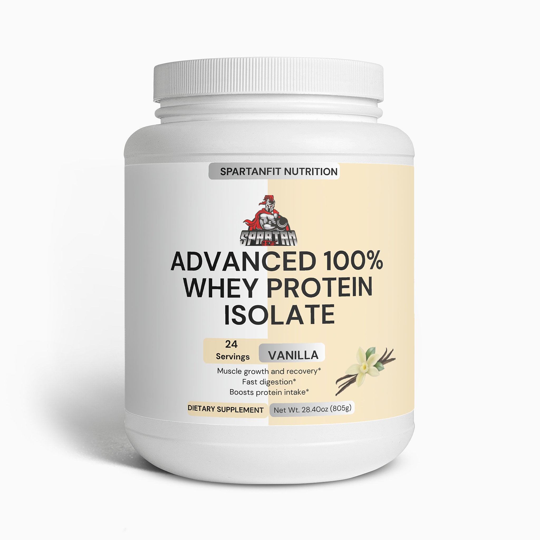 Advanced 100% Whey Protein Isolate (Vanilla)