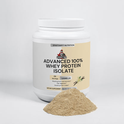 Advanced 100% Whey Protein Isolate (Vanilla)