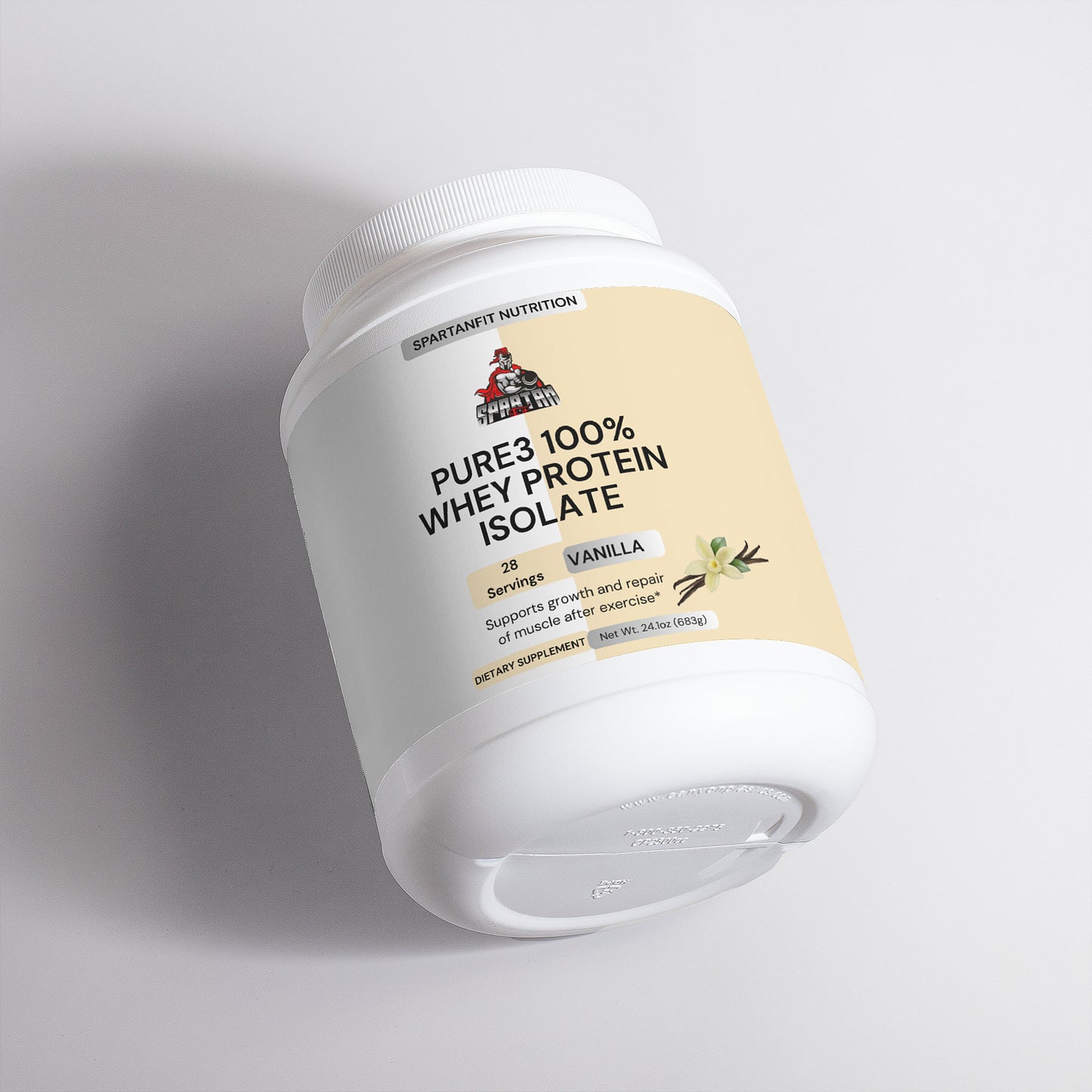 Pure3 100% Whey Protein Isolate (Vanilla)