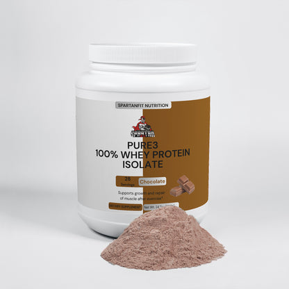 Pure3 100% Whey Protein Isolate (Chocolate)