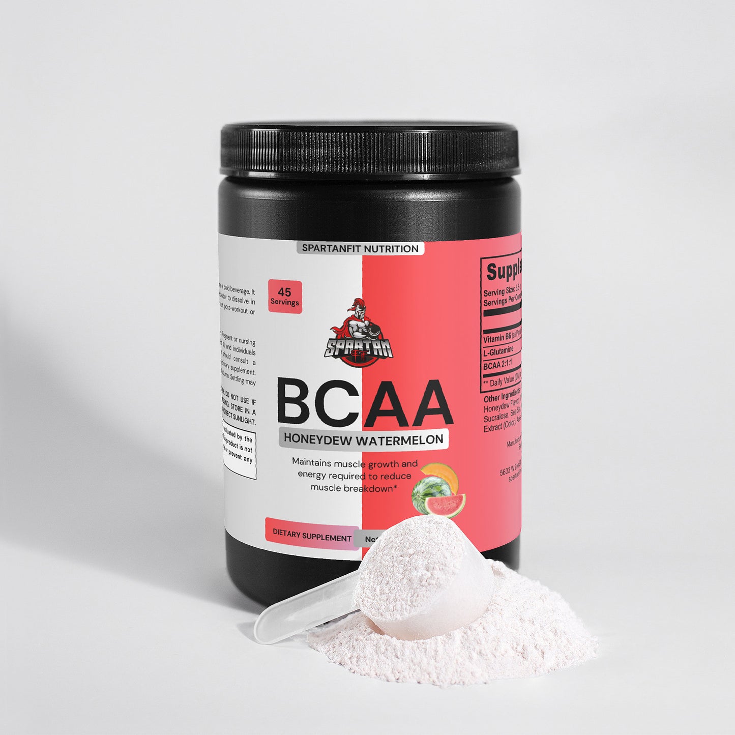 BCAA Post Workout Powder (Honeydew/Watermelon)